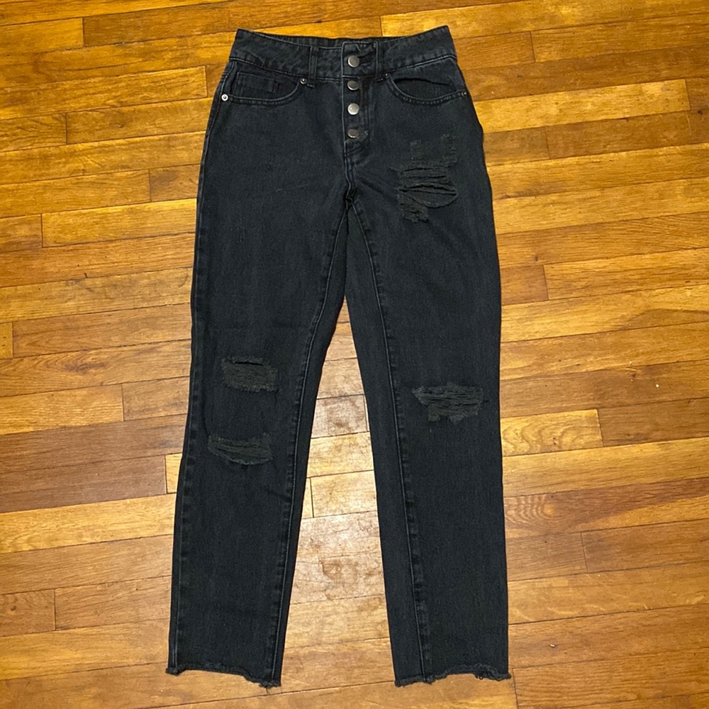 Black fashion nova jeans